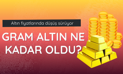 Altın fiyatlarında düşüş sürüyor: Gram altın ne kadar oldu?