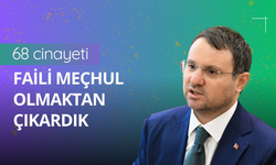 Bakan Gürlek: 68 cinayeti faili meçhul olmaktan çıkardık