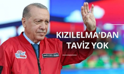 Başkan Erdoğan: KIZILELMA'dan taviz yok