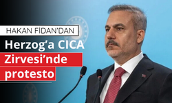 Hakan Fidan’dan Herzog’a CICA Zirvesi’nde protesto