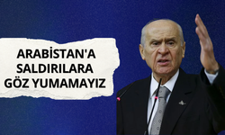 Bahçeli: Suudi Arabistan'a saldırılara göz yumamayız