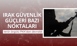 Irak güvenlik güçleri bazı noktaları terör örgütü PKK'dan devraldı