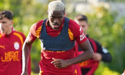 Galatasaray'da Victor Osimhen sevinci