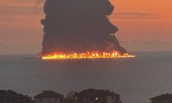 Karadeniz açıklarında tankerde yangın