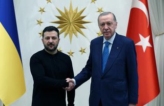 Ukrayna Devlet Başkanı Volodimir Zelenski Ankara'da