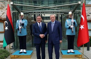 Başkan Erdoğan, Libya Başbakanı Dibeybe ile görüştü