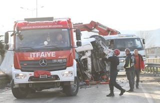 Samsun'da zincirleme kaza!