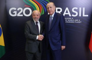 Başkan Erdoğan, Silva ile görüştü