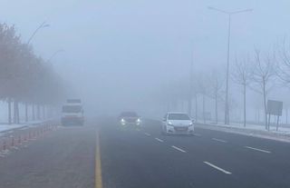 Diyarbakır'da yoğun sis: Uçak seferleri iptal edildi