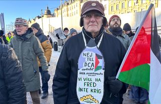 İsveçliler Batı Şeria için yürüdü