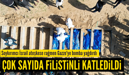 İsrail Gazze'ye saldırdı! Çok sayıda kişi katledildi