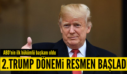 Trump ABD'nin 47. başkanı oldu