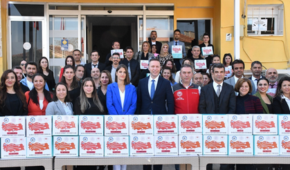 ​'Hediyem 81 İlin 81 Öğretmenine Projesi' ile öğretmenlere değer verilmeye devam ediyor