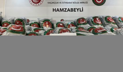 Hamzabeyli Sınır Kapısı'nda tırda 870 kilogram uyuşturucu ele geçirildi