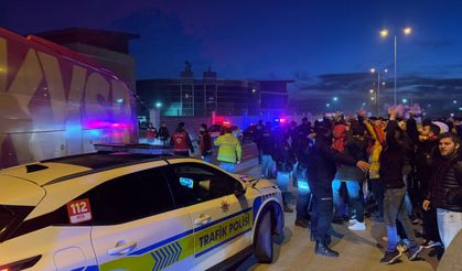 Kayserispor taraftarlarından takıma tepki