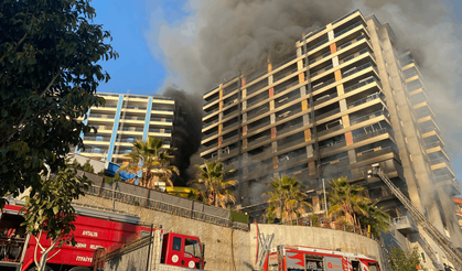 Alanya'da yangın! Otel alevler içinde kaldı