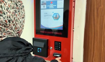 Tokat Gaziosmanpaşa Üniversitesi’nde hasta kayıt cihazları hizmete girdi