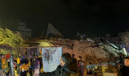 Konya Selçuklu'da 3 katlı bina çöktü