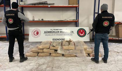 Hakkari'de 226 milyonluk uyuşturucu operasyonu