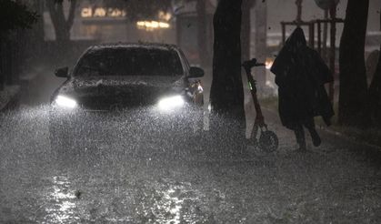 İstanbul'da sağanak etkili oldu