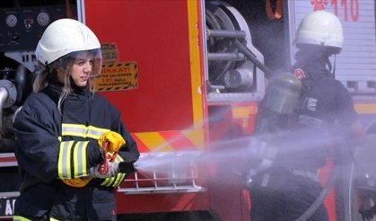 Antalya'da otelde yangın