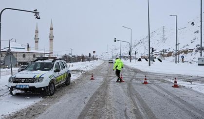 Erciyes yolu araç trafiğine açıldı