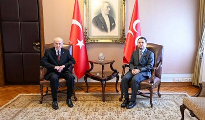 Gürlek, Bahçeli'yi ziyaret etti