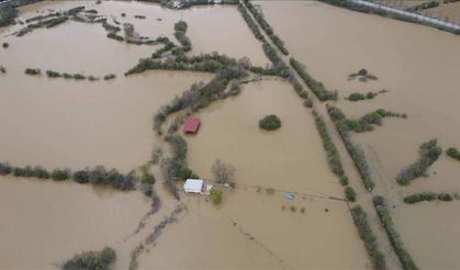 Muğla'da tarım arazileri sular altında kaldı