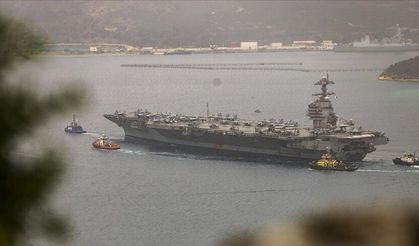 ABD’ye ait uçak gemisi Girit’te