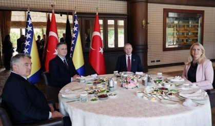 Erdoğan, Bosna Hersek heyeti ile görüştü