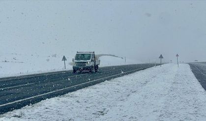 Ardahan'da yoğun kar yağışı