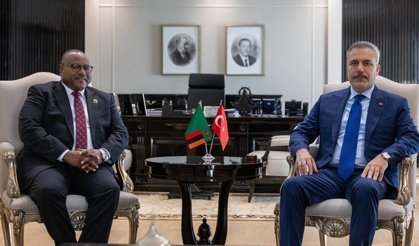 Bakan Fidan Zambiyalı mevkidaşı ile görüştü