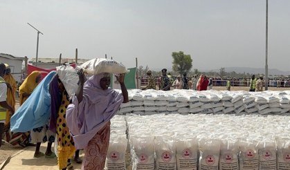 AFAD'dan Nijerya'ya gıda yardımı