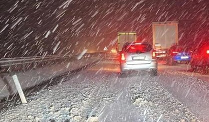 Bazı yollar kar yağışı nedeniyle kapatıldı