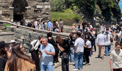Amasra'da bayram yoğunluğu