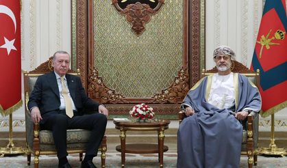 Erdoğan, Umman Sultanı Heysem bin Tarık ile görüştü