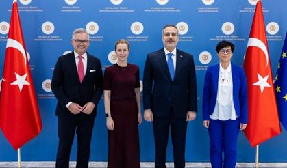 Bakan Fidan AB yetkilileriyle bir araya geldi