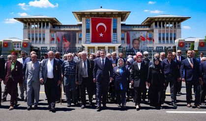 Cevdet Yılmaz, 15 Temmuz Şehitler Anıtı'ndaki törene katıldı