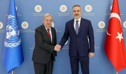 Bakan Fidan, Guterres ile görüştü