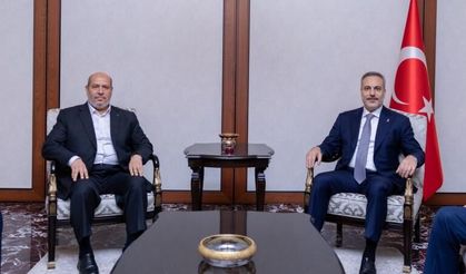 Bakan Fidan Hamas heyetini kabul etti