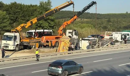 Eyüpsultan'da feci kaza! 2 yaralı