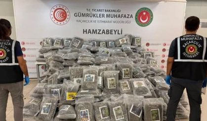 Hamzabeyli'de dev uyuşturucu operasyonu