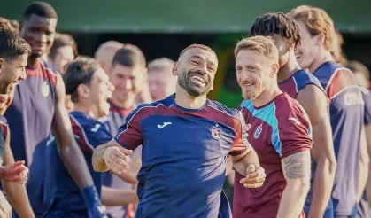 Salah Trabzonspor'da ilk antrenmanına çıktı