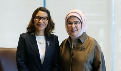 Emine Erdoğan Silva ile görüştü