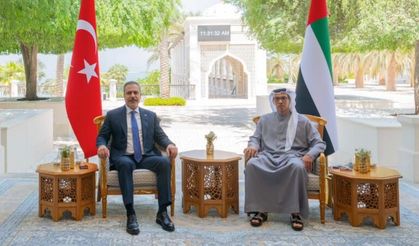 Bakan Fidan BAE Devlet Başkan Yardımcısı ile görüştü