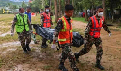 Nepal'deki sel felaketinde ölü sayısı 1403'e yükseldi