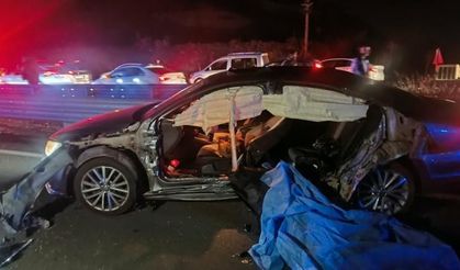 Bingöl'de bariyere çarpan araçtaki 2 kişi öldü