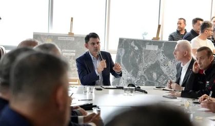 Bakan Kurum'dan İstanbul'daki sele ilişkin paylaşım
