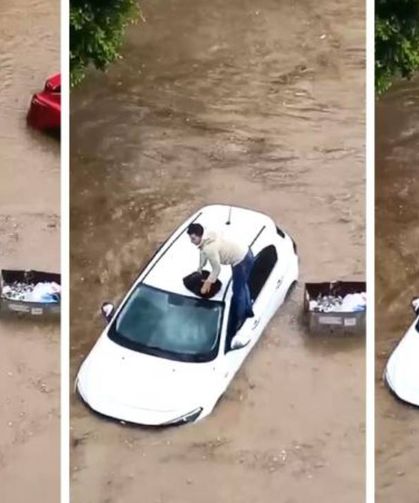 Adana'da sağanak ve dolu etkili oldu