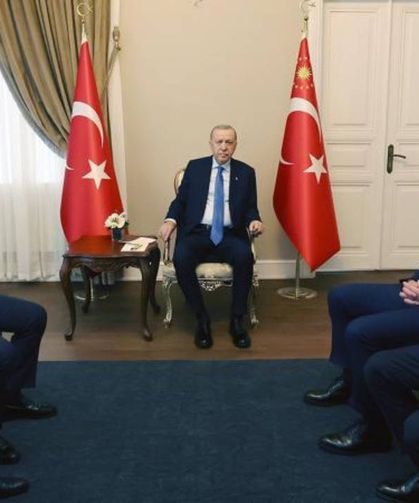 Başkan Erdoğan UEFA Başkanı'nı kabul etti